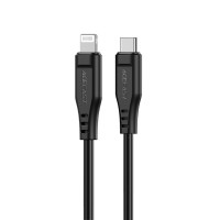  USB kabelis Acefast C3-01 MFi PD30W USB-C to Lightning 1.2m black 